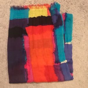 Kate Spade Lightweight Multicolor Scarf